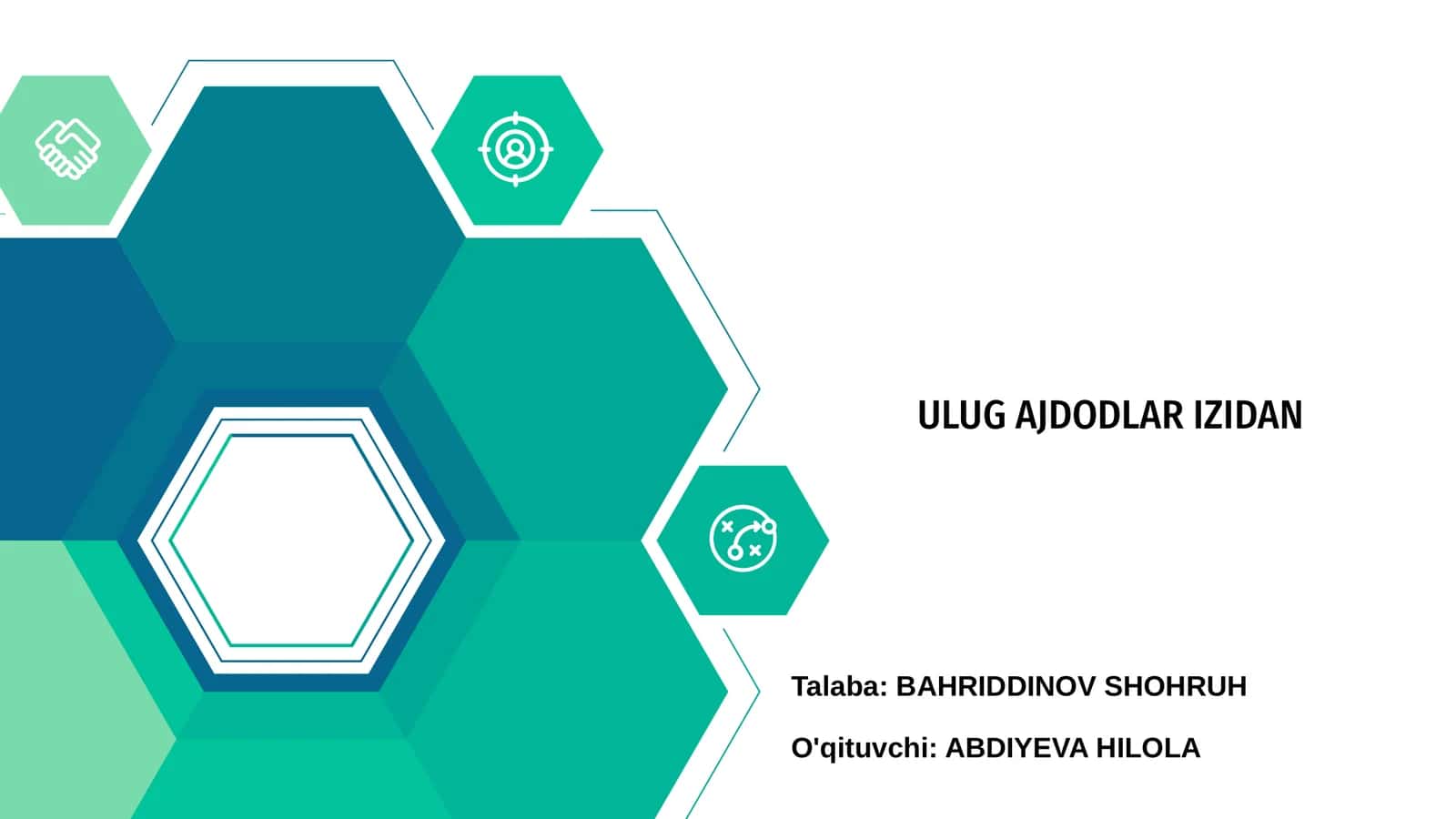 Ulug AJDODLAR IZIDAN 1