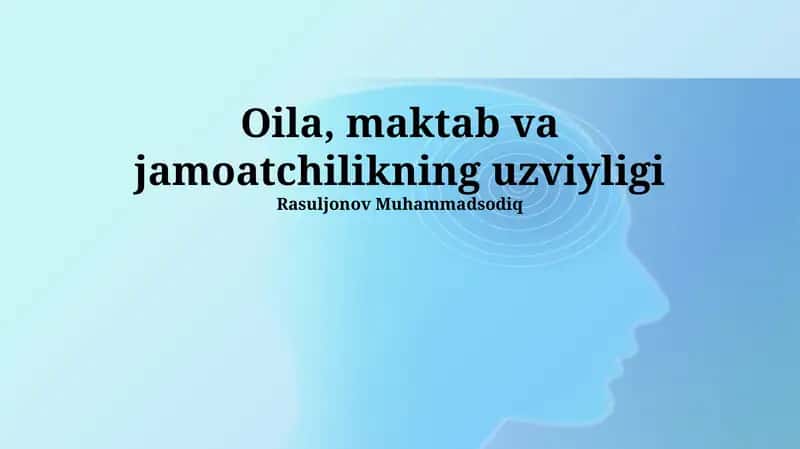 Oil, School and Community Integration 1