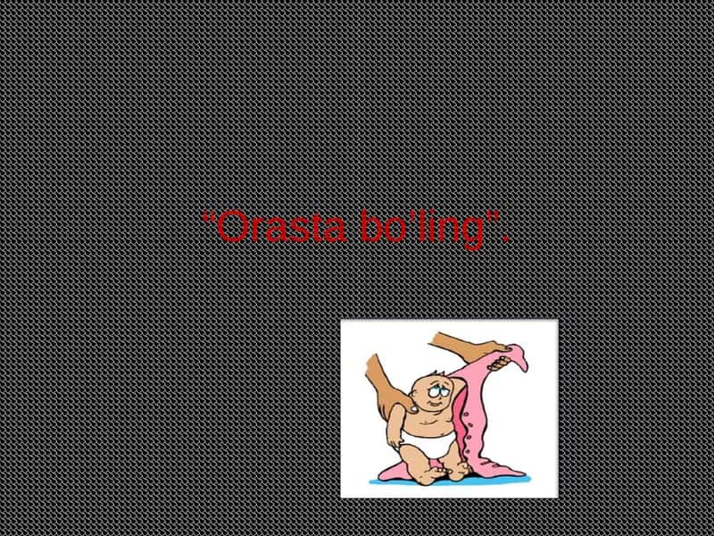 Orasta bo'ling 1