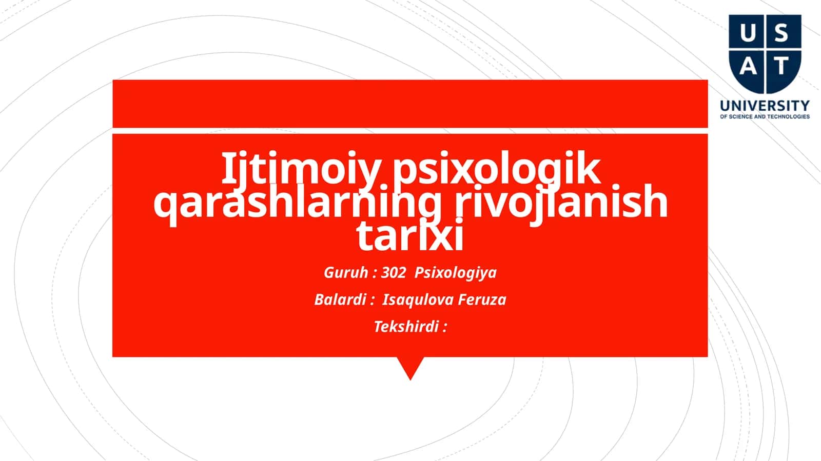 Ijtimoiypsixologik qarashlarning rivojlanishi 1