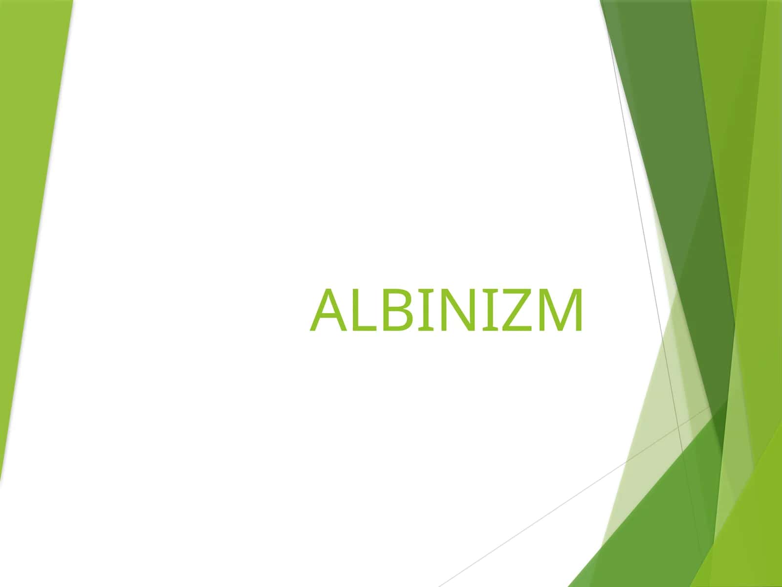 ALBINIZM 1