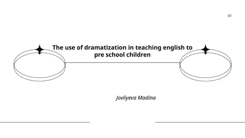 The use of dramatization in teaching English to pre-school children 1