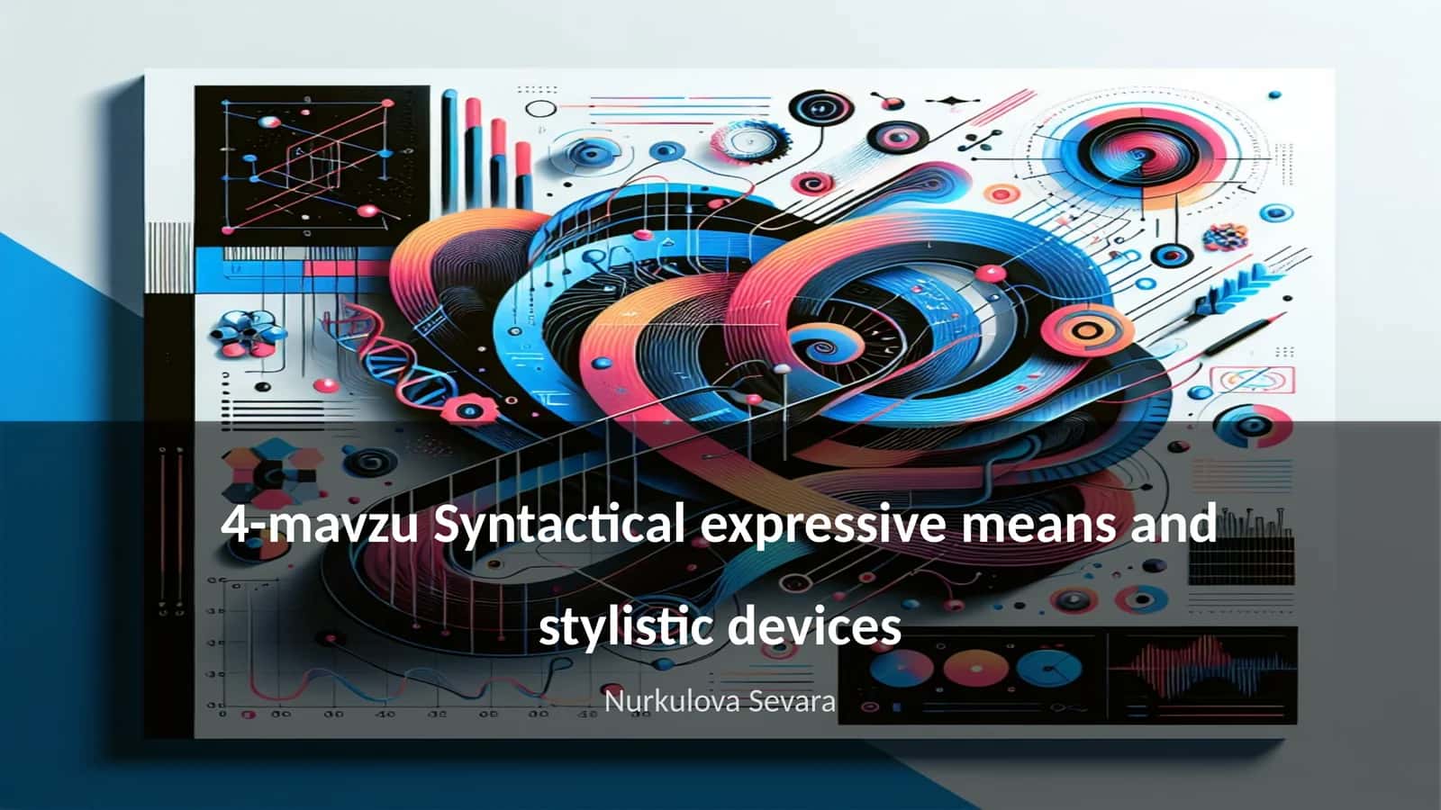 Syntactical expressive means and stylistic devices 1