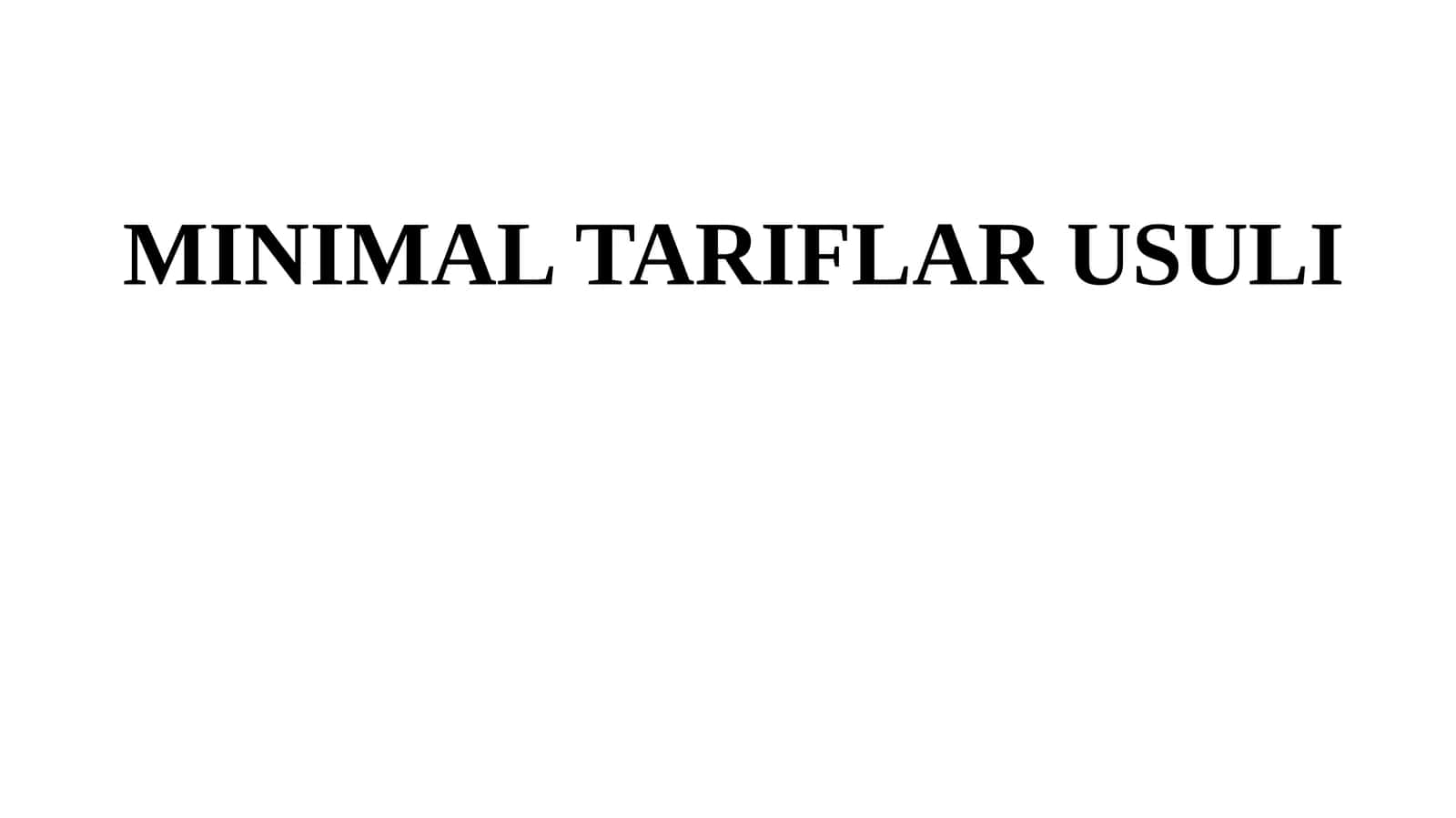 MINIMALTARIFLARUSULI 1