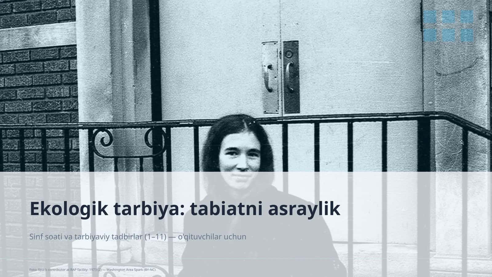 Ekologik tarbiya: tabiatni asraylik 1
