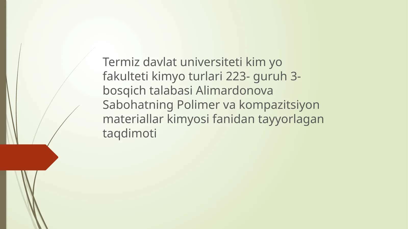 Polimer kompazitsiya materiallari 1