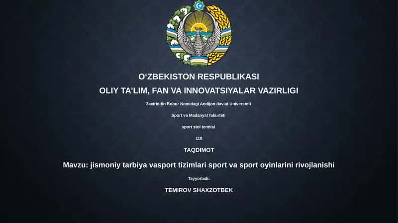Sport stol tennisi 1