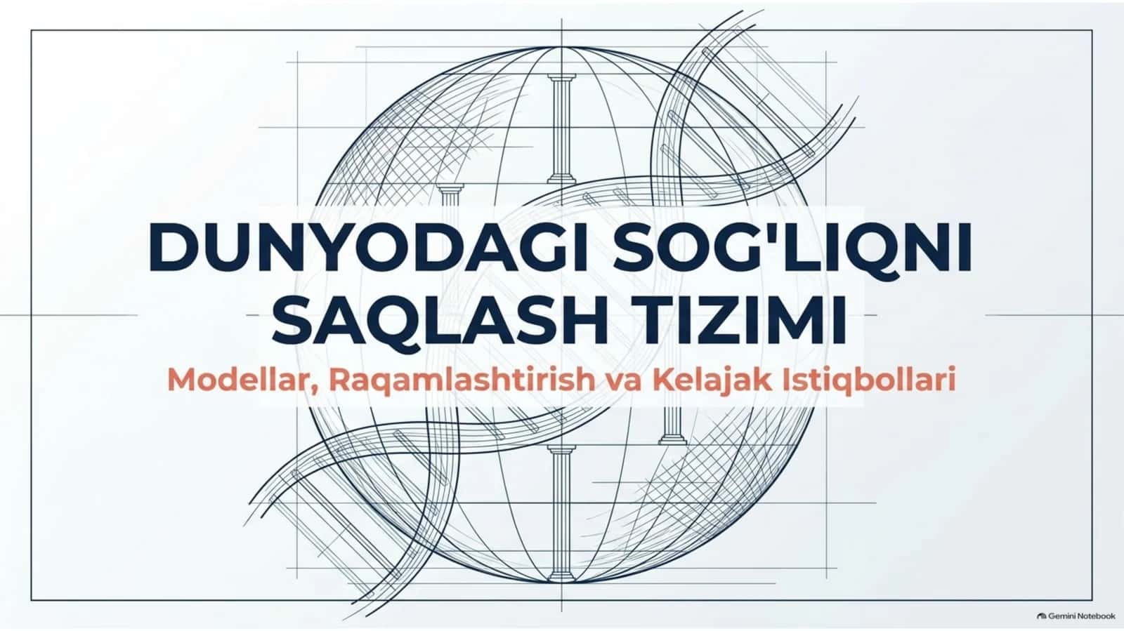 🌍 Dunyoda sog‘liqni saqlash tizimi — 15 slaydli taqdimot 1