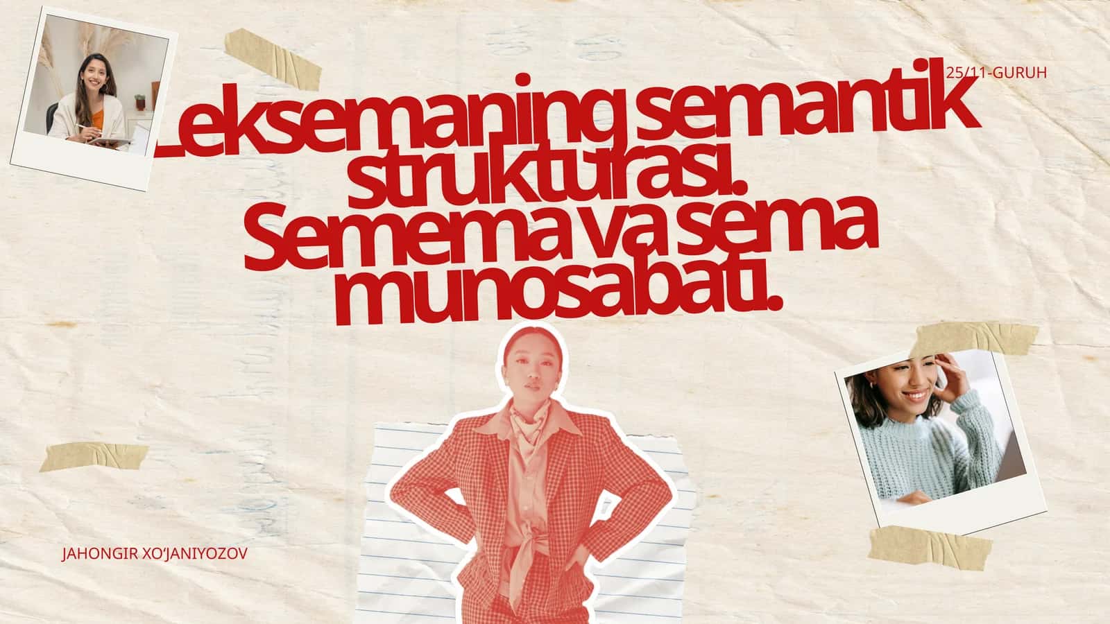 Leksema va Semema  munosabati 1