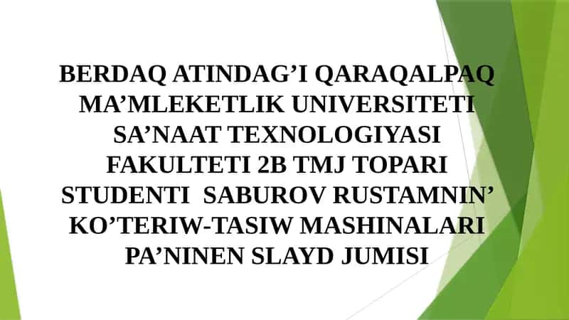 SLAYD JUMISI 1