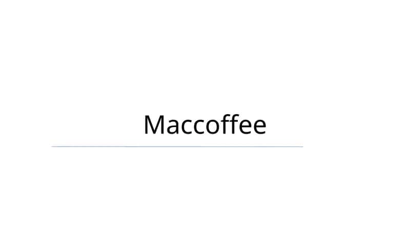 Maccoffee 1