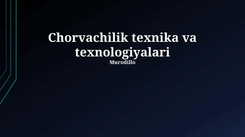 Genetik tanlash va seleksiya 1