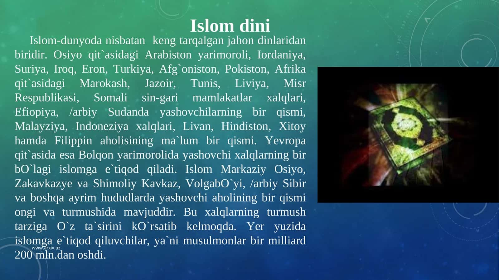 Islom dini 1