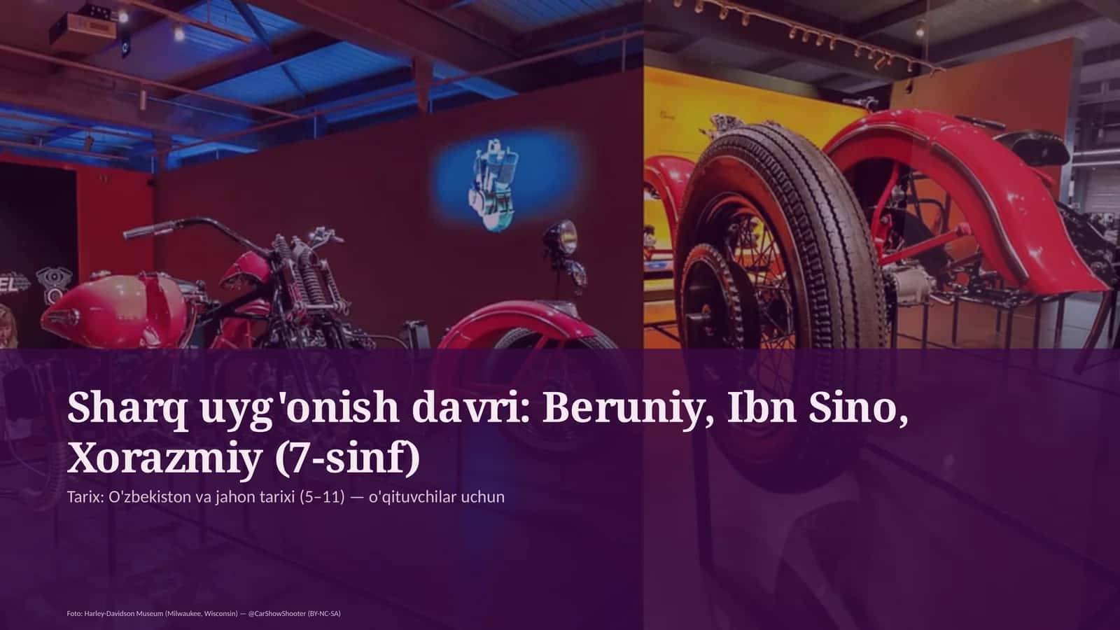Sharq uyg'onish davri: Beruniy, Ibn Sino, Xorazmiy (7-sinf) 1