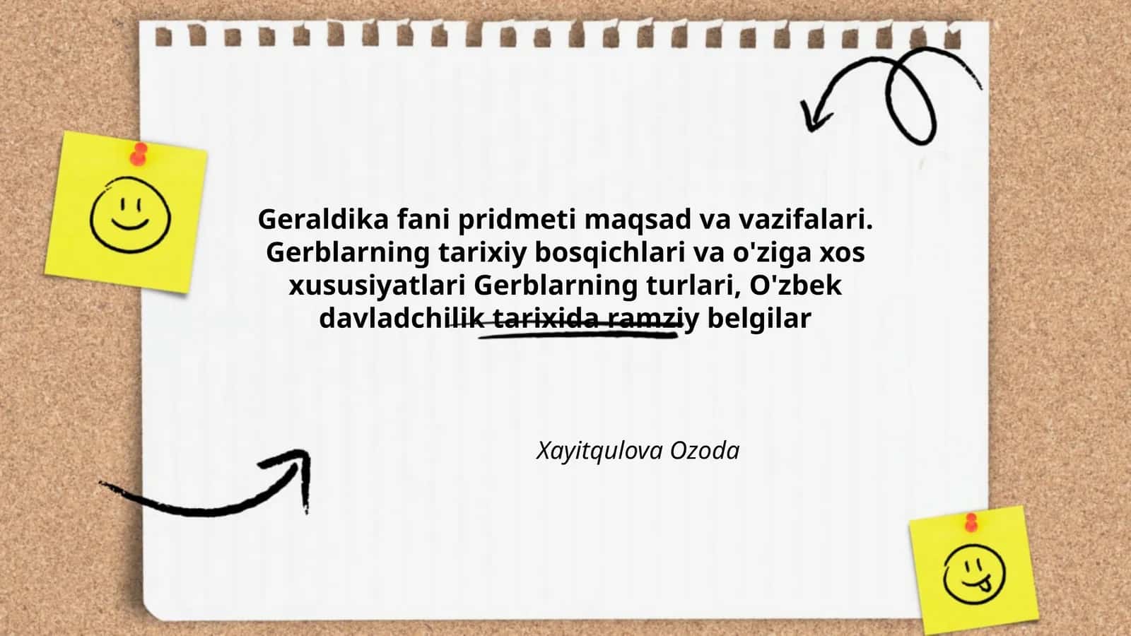 Geraldika fani pridmeti maqsad va vazifalari 1