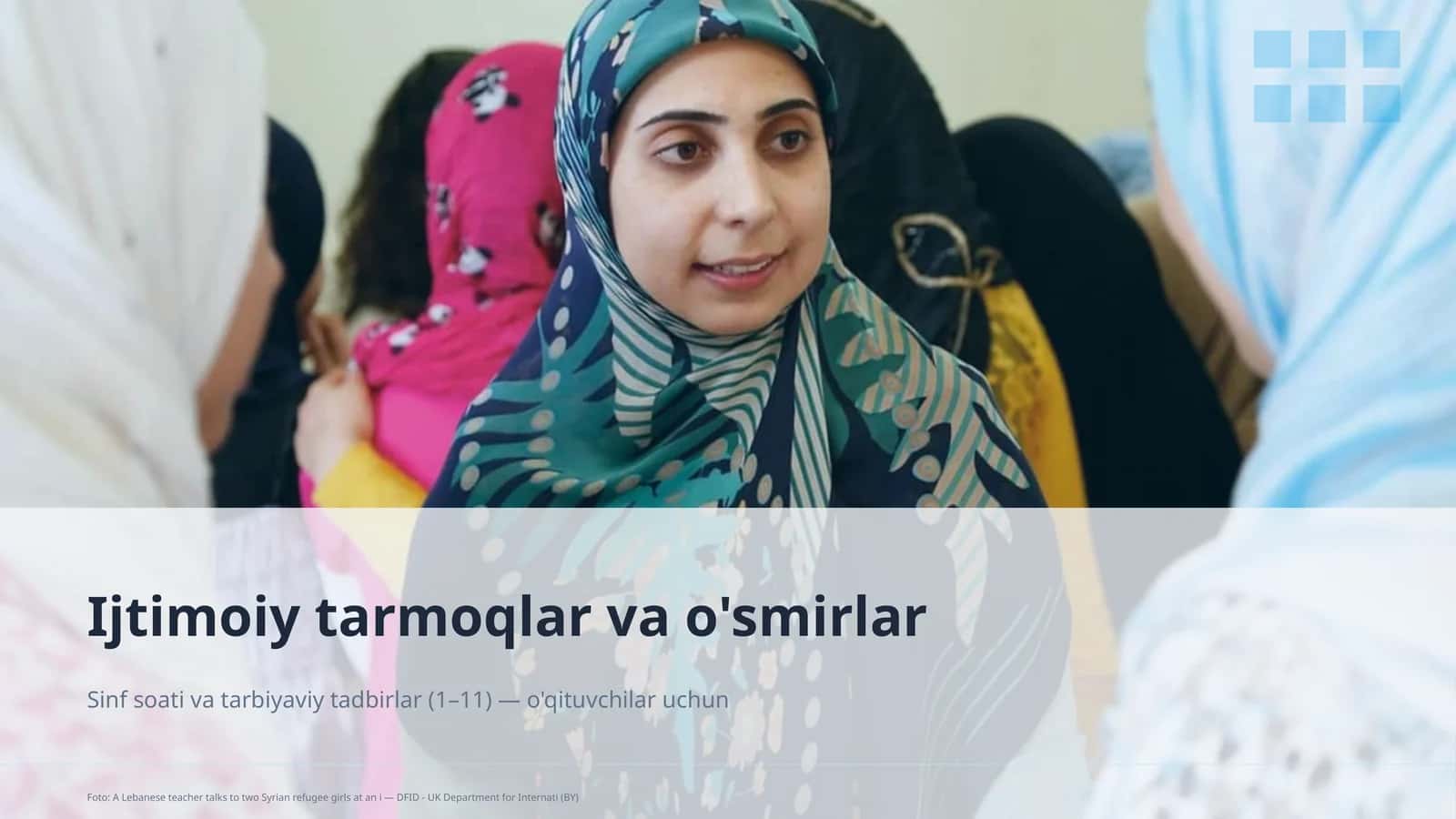 Sinf soati va tarbiyaviy tadbirlar (1–11) — o'qituvchilar uchun 1