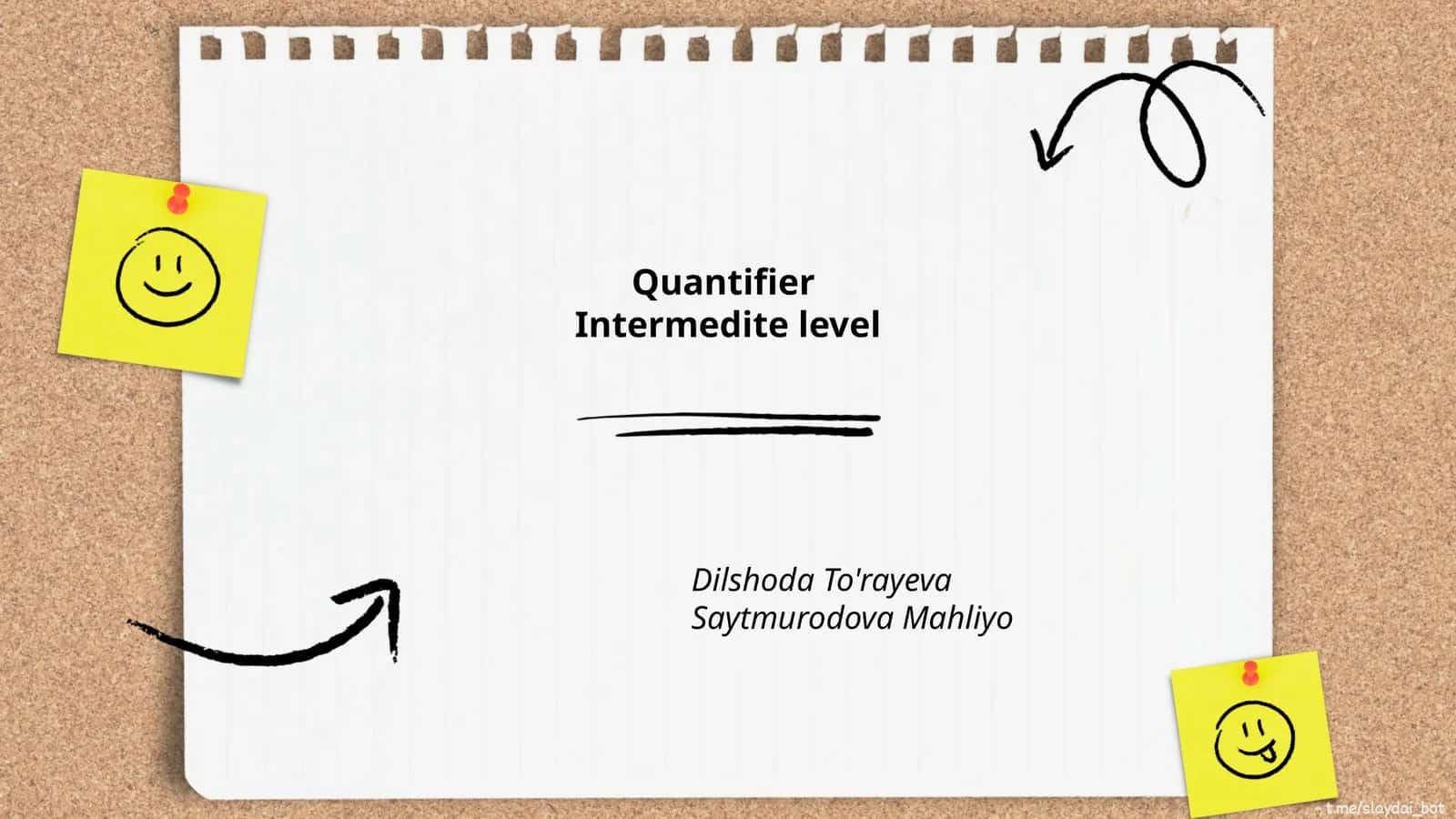 Quantifier 1