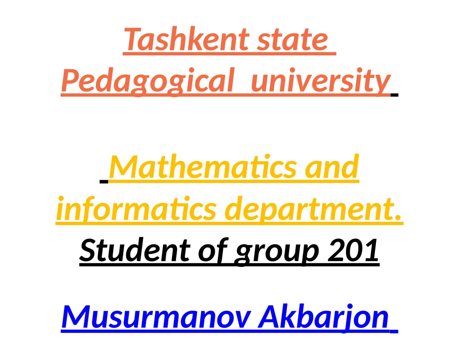 Mathematicsandinformaticsdepartment 1