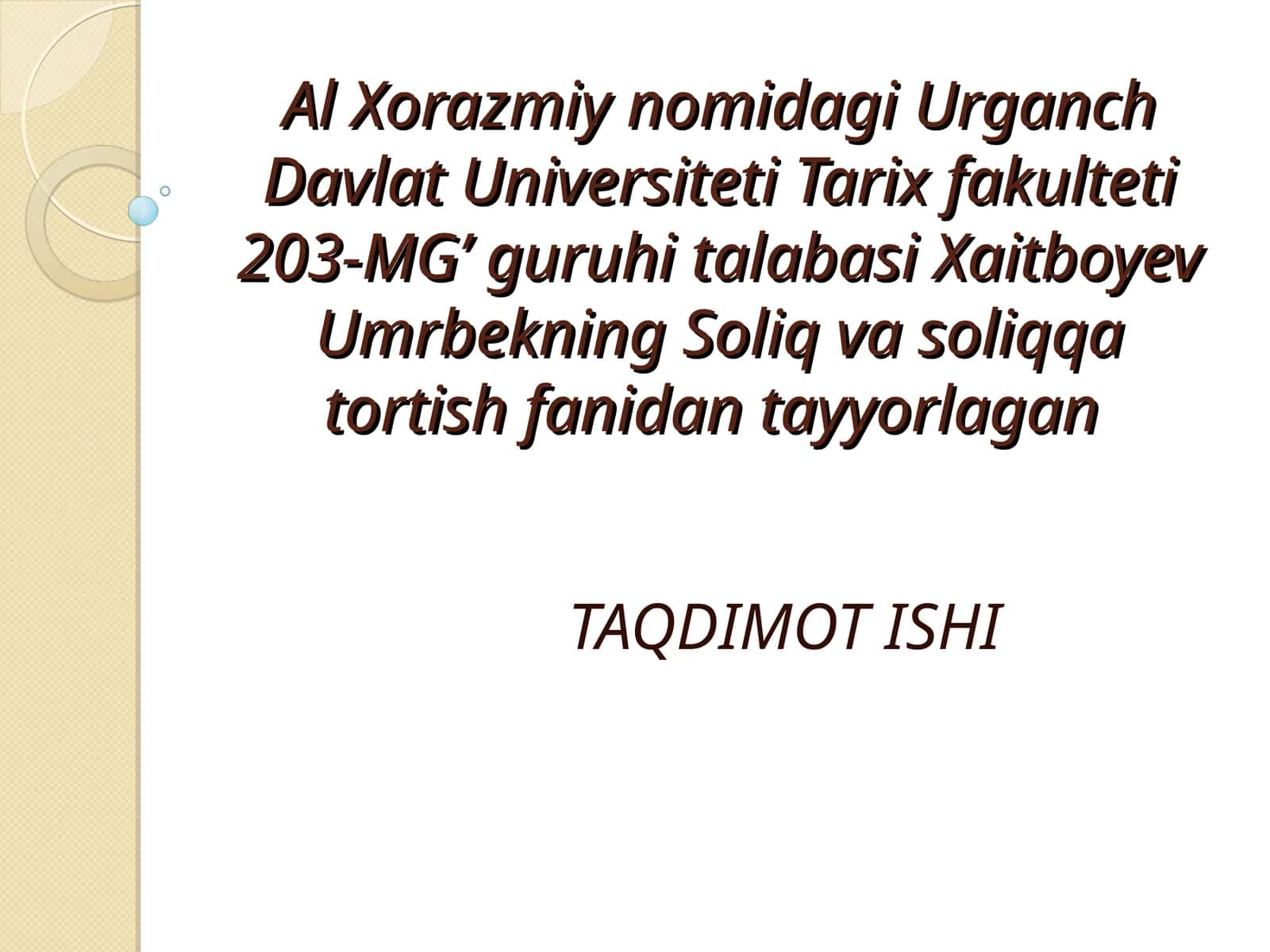 Aksiz solig’ini hisоblash va budjetga to`lash tartibi 1