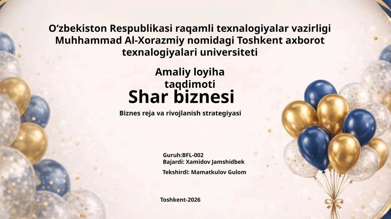 Shar biznesi 1