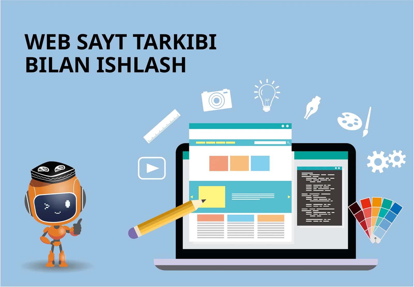 WEB SAYT TARKIBI BILAN ISHLASH 1