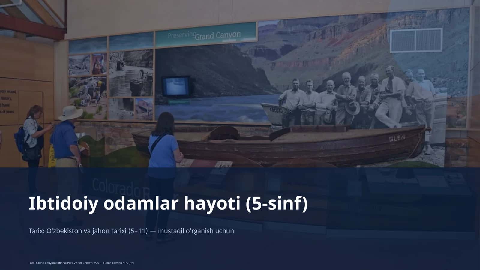 Ibtidoiy odamlar hayoti (5-sinf) 1