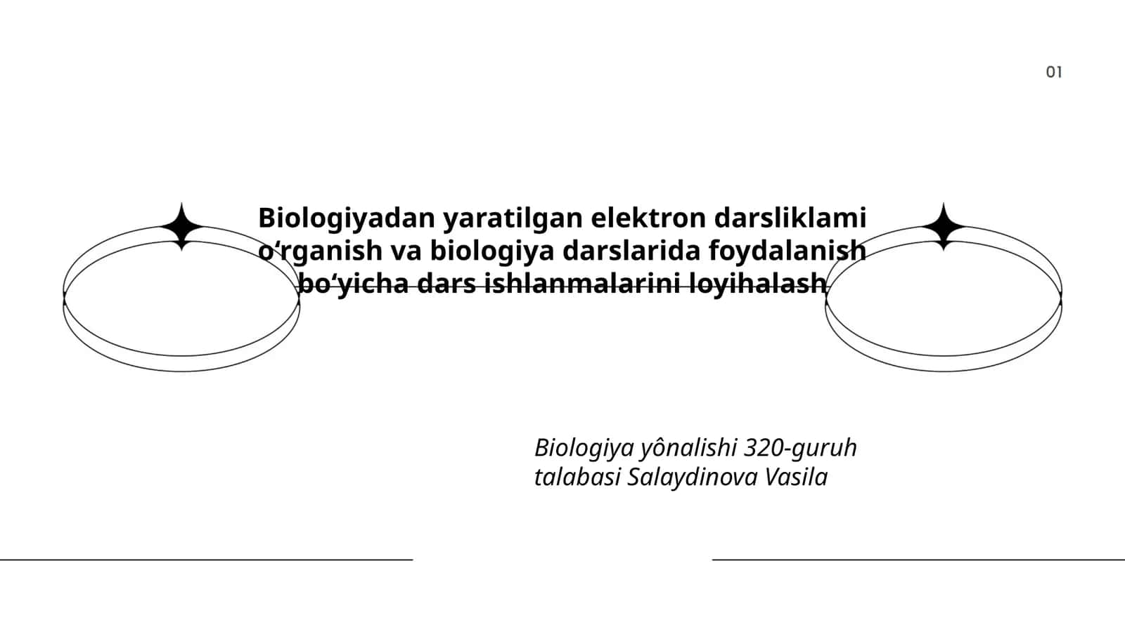 Biologiyadan yaratilgan elektron darsliklar 1