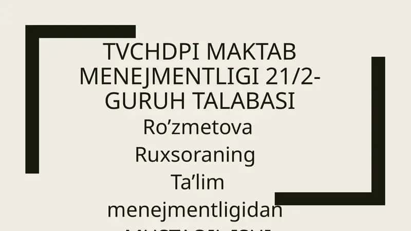 Yaponiya ta`lim tizimi 1