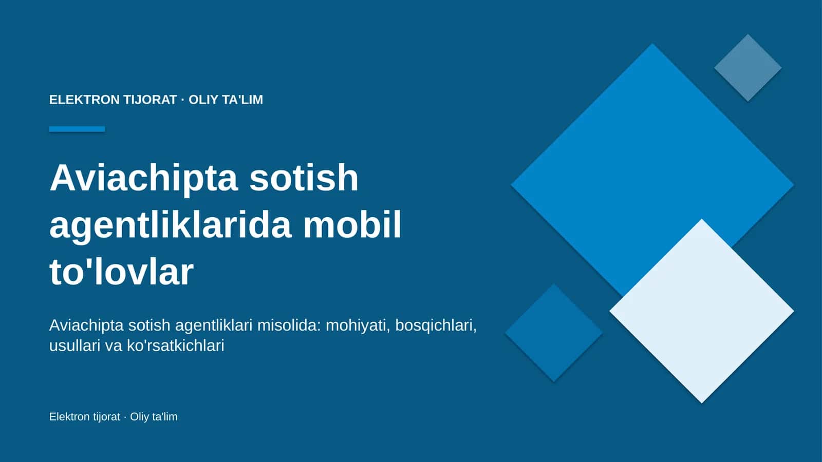 Mobil to'lovlar: mohiyati 1