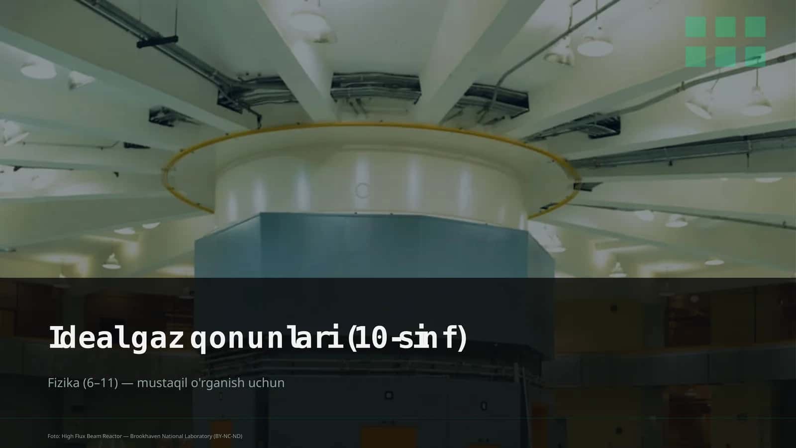 Ideal gaz qonunlari (10-sinf) 1