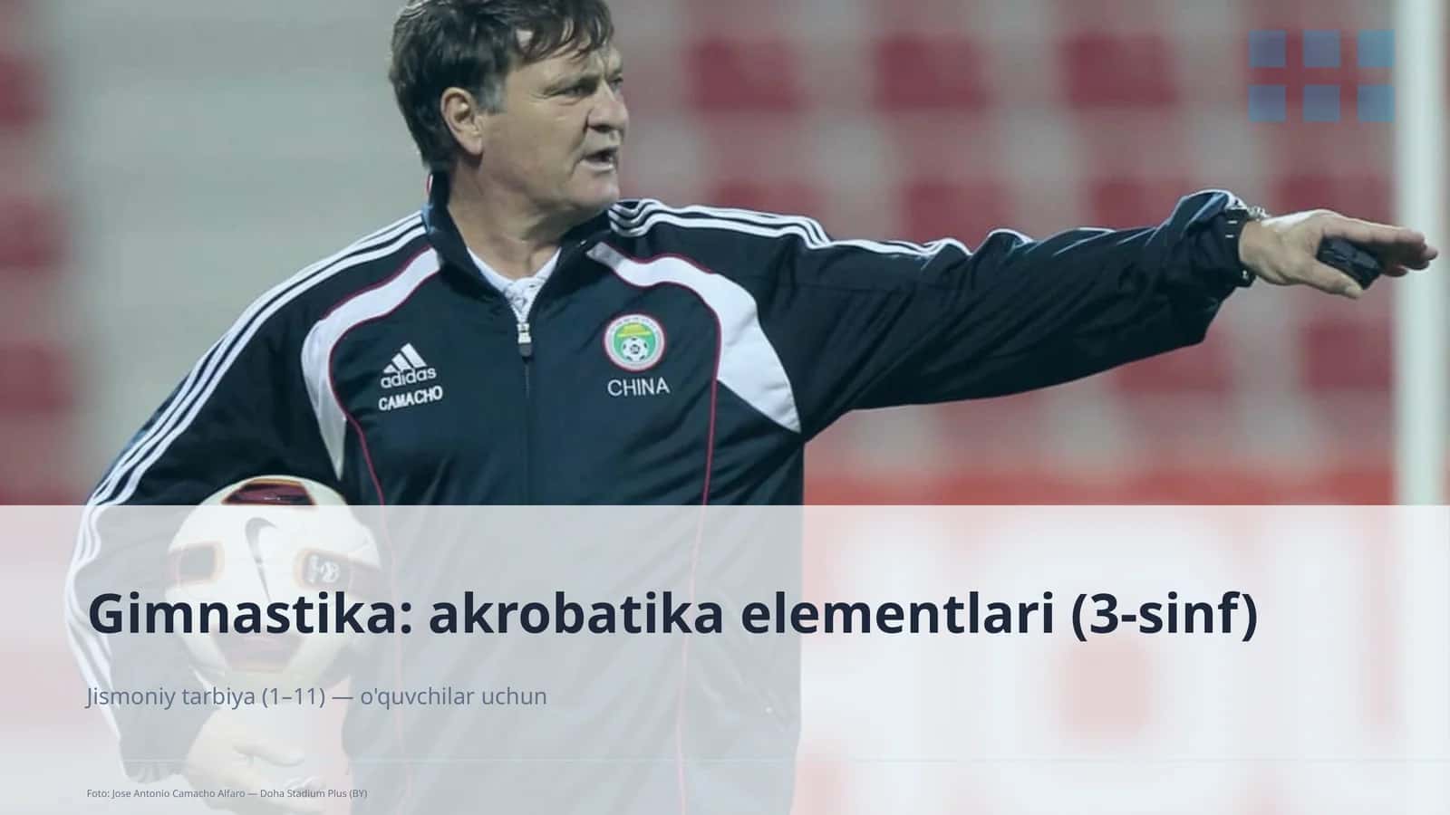 Gimnastika: akrobatika elementlari 1