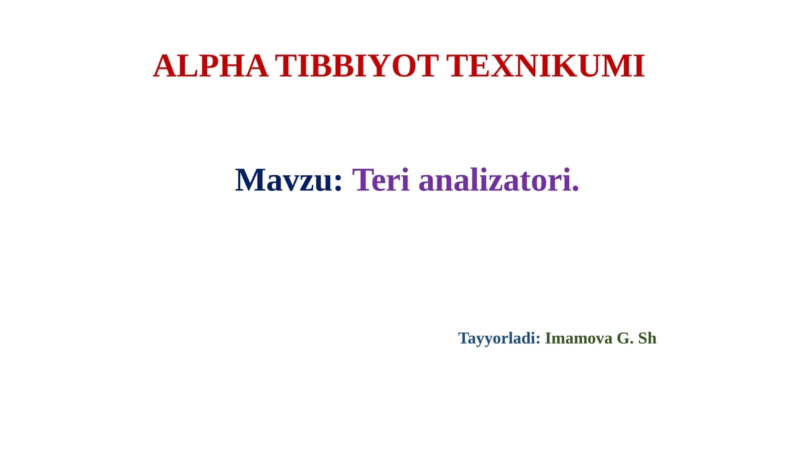 Terianalizatori 1