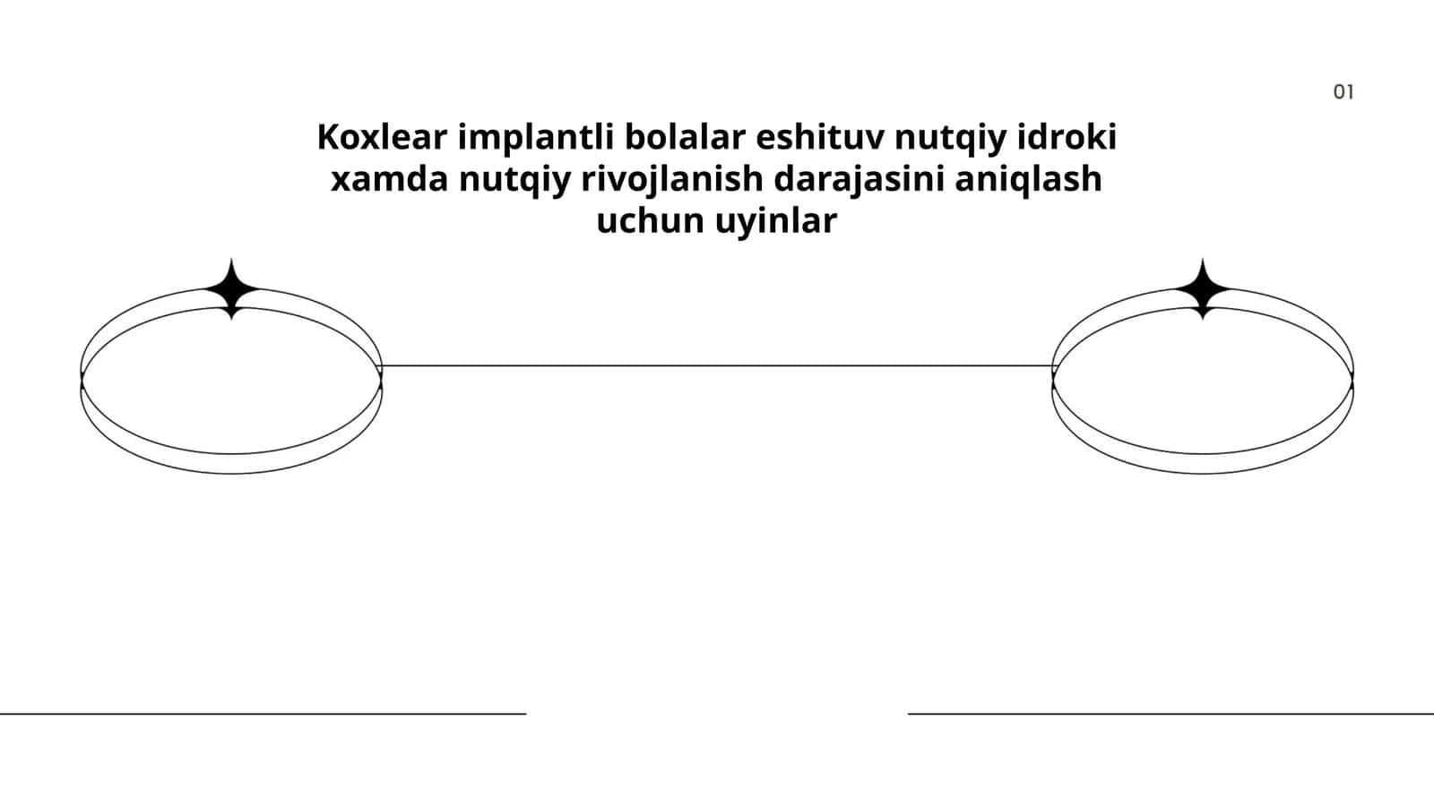 Koxlear implantli bolalar eshituv nutqiy idroki xamda nutqiy rivojlanish darajasini aniqlash uchun uyinlar 1
