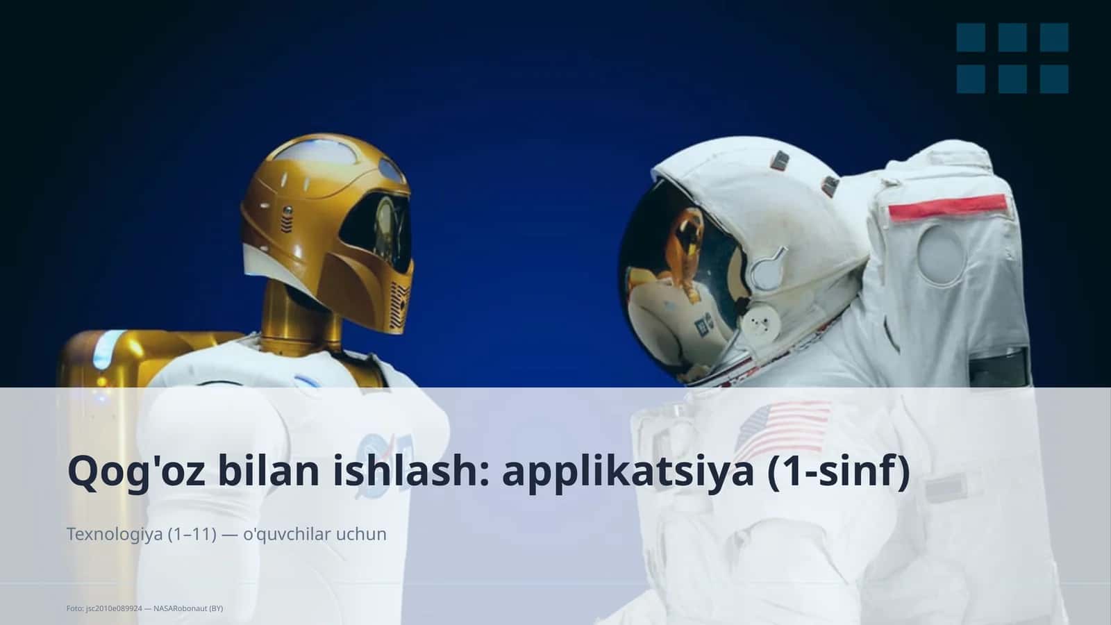 Qog'oz bilan ishlash: applikatsiya (1-sinf) 1