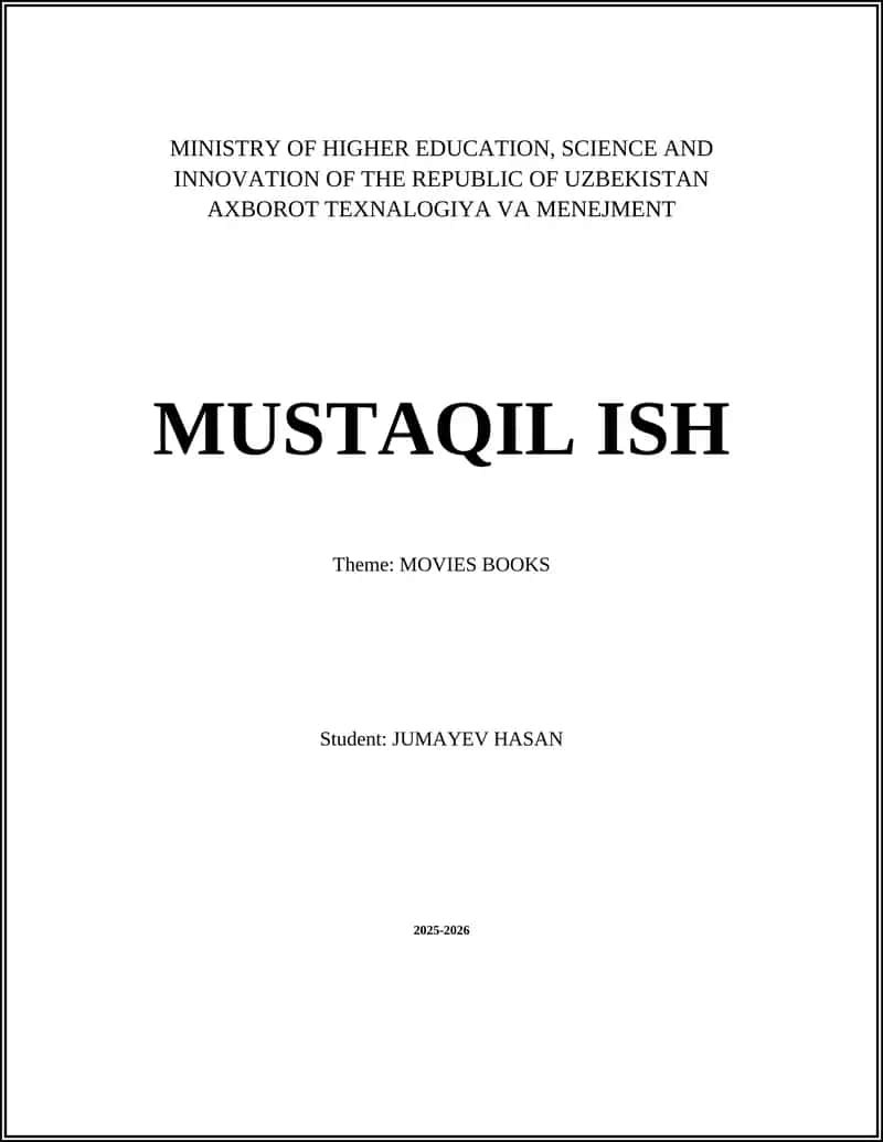 Novelizations of Films 1