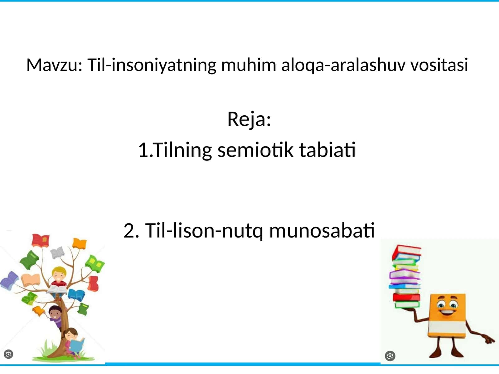 Til-insoniyatning muhim aloqa-aralashuv vositasi 1