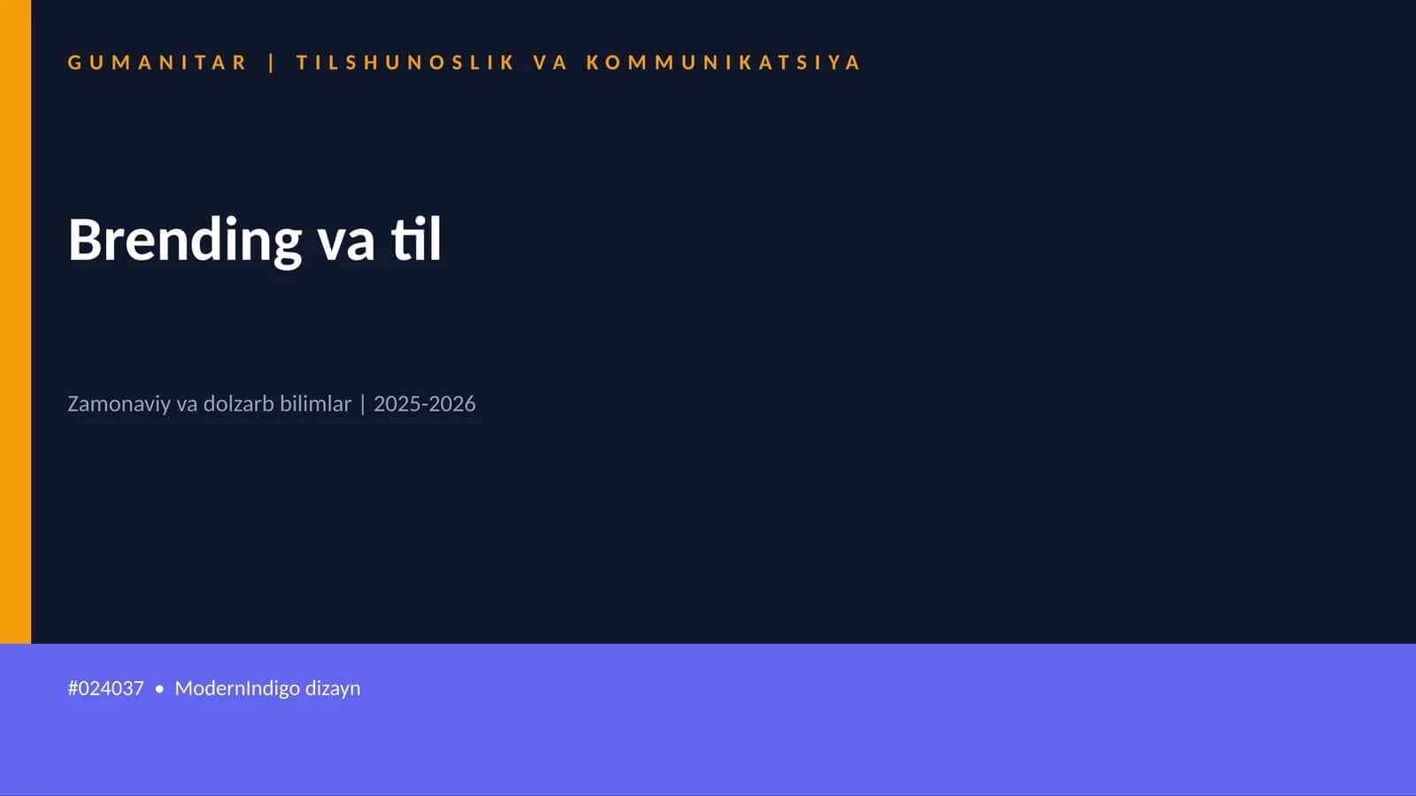 Brending va til 1