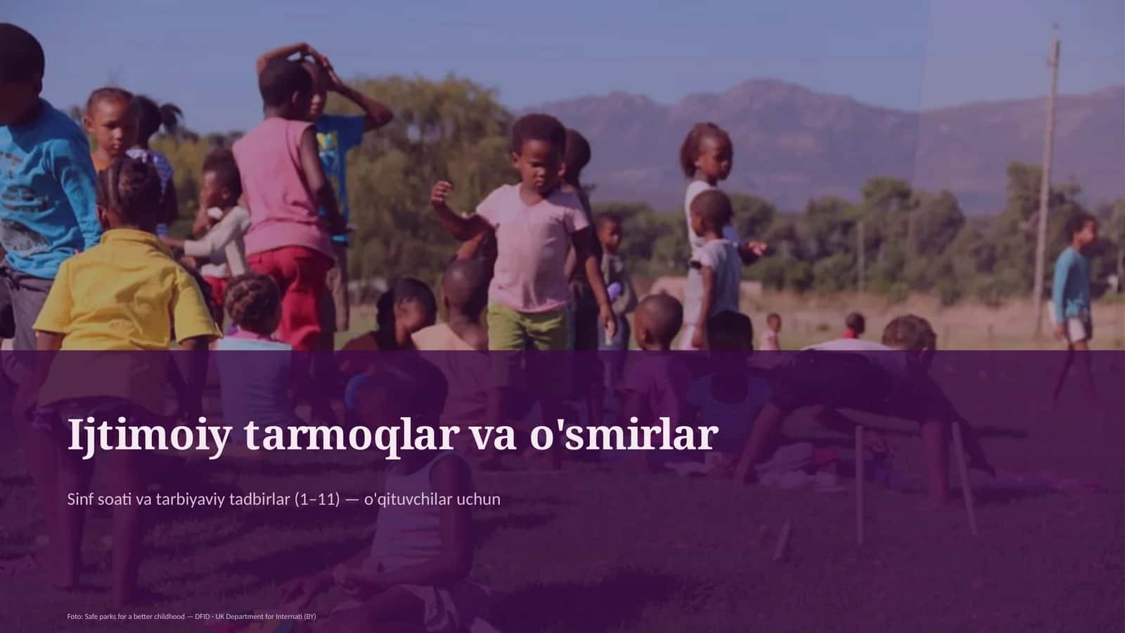 Ijtimoiy tarmoqlar va o'smirlar 1