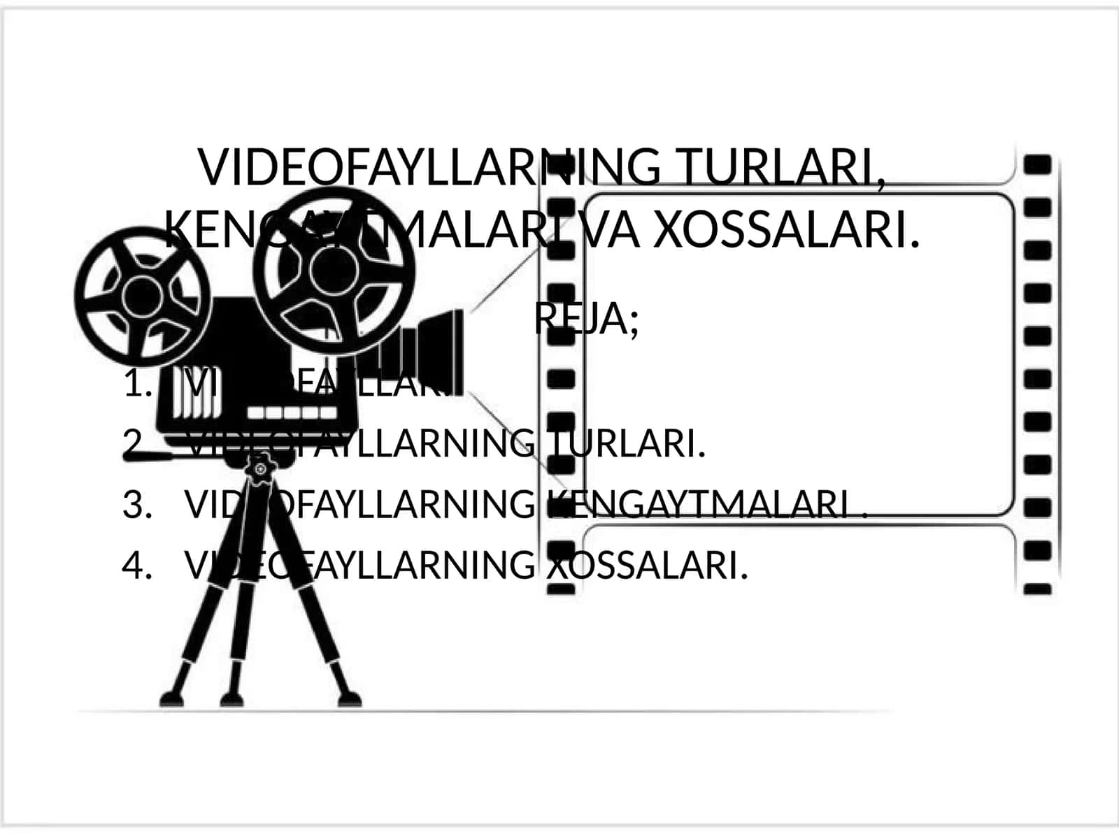 Videofayllar haqida 1