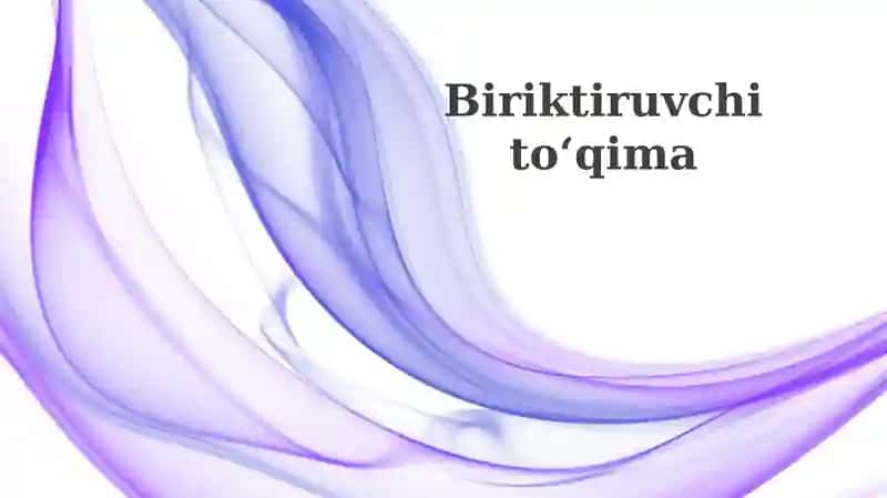 Biriktiruvchitoʻqima 1