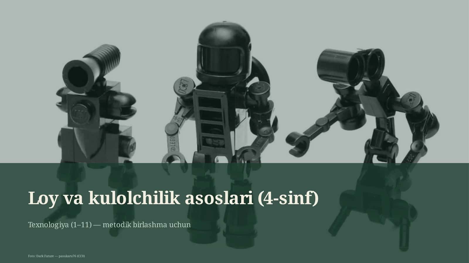 Loy va kulolchilik asoslari (4-sinf) 1