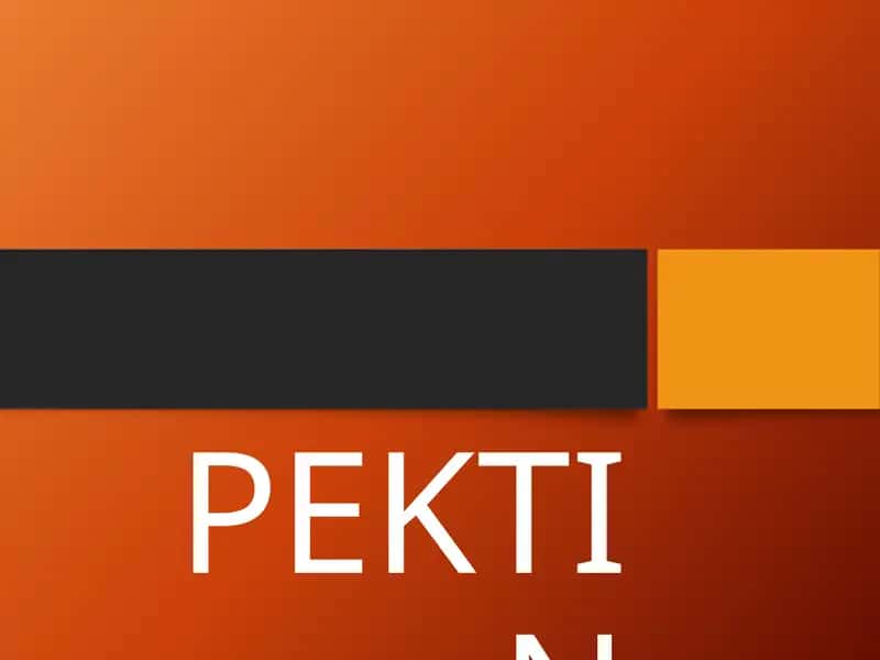 Pektin 1