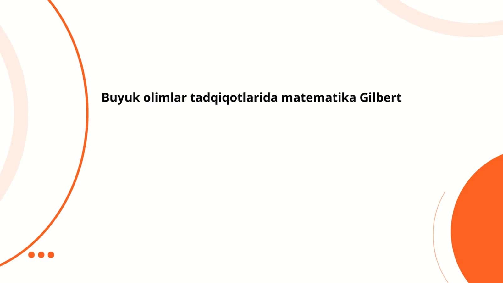 Davrlarga bo‘linish 1