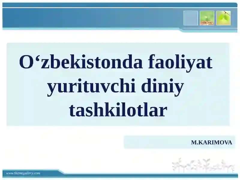 O‘zbekistondagi faoliyat yurituvchilari 1
