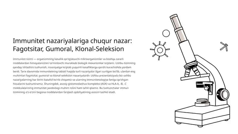 Immunitet nazariyalariga chuqur nazar 1