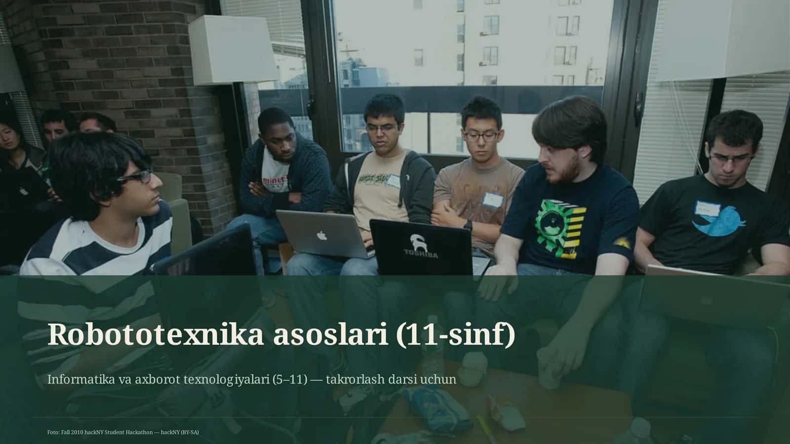 Robototexnika asoslari (11-sinf) 1