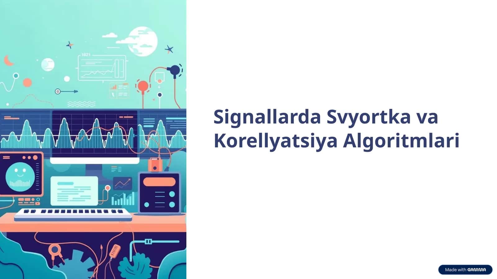 Svyortka va Korellyatsiya Algoritmlari 1
