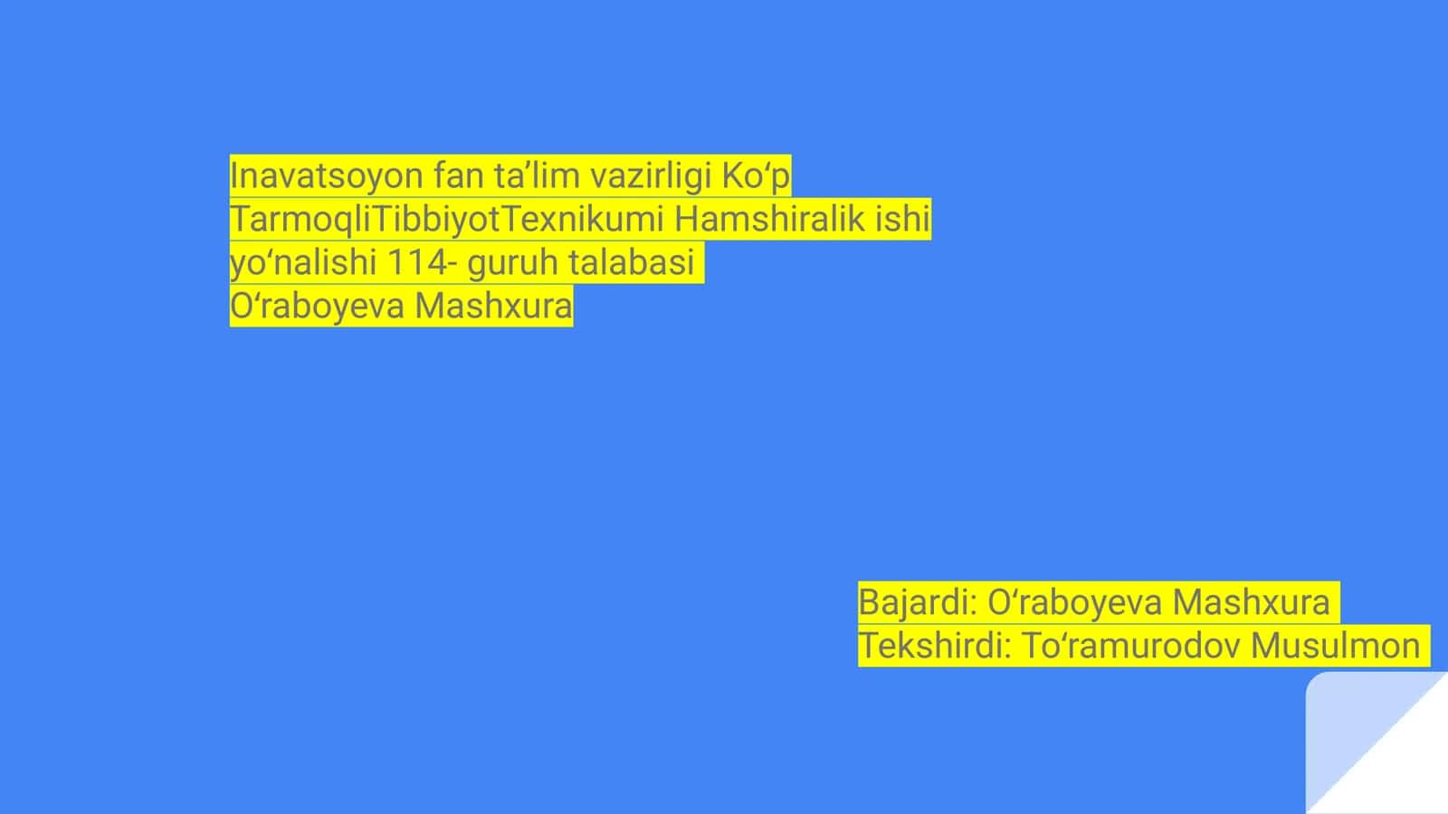 Hujayra tuzilishi 1