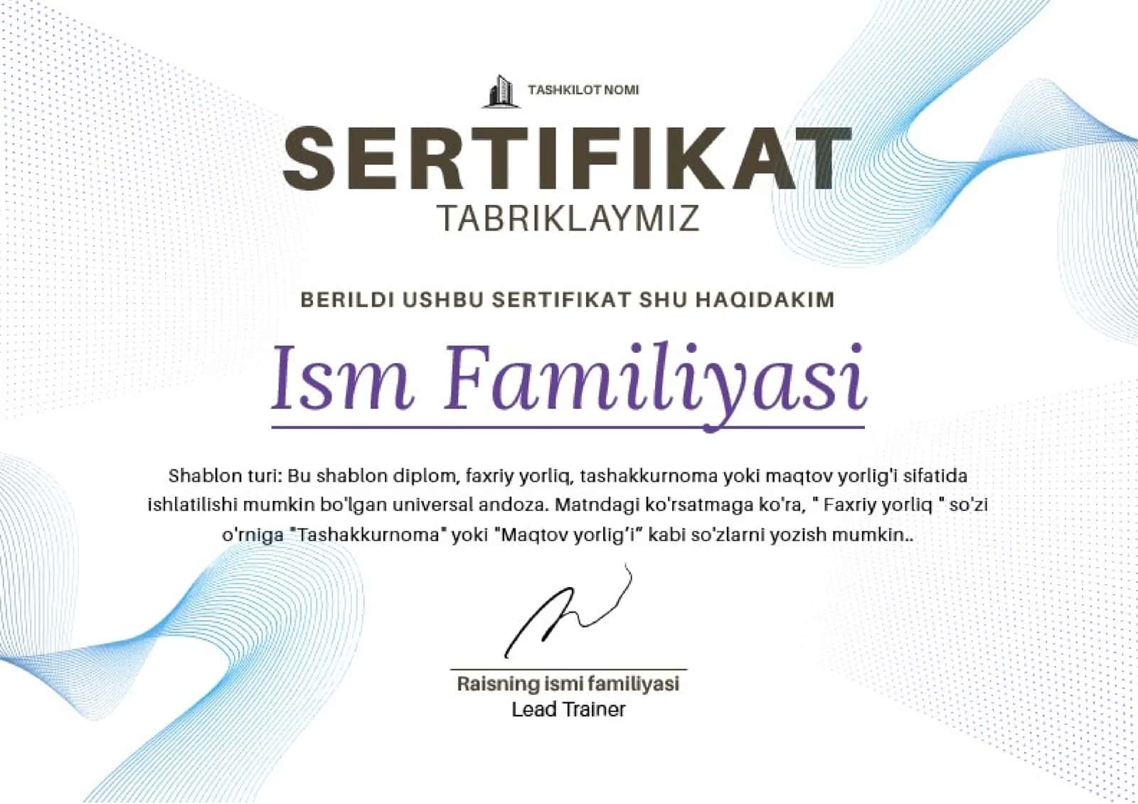 Sertifikat 1