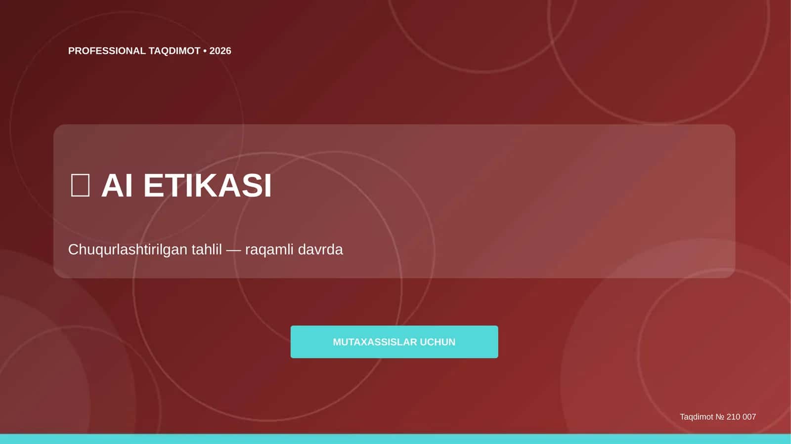 AI Etikasi Chuqurlashtirilgan Tahlil 1